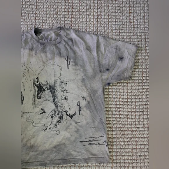 Travis Scott Cactus Jack x Ralph Steadman "Fear" T-shirt - Picture 7 of 10